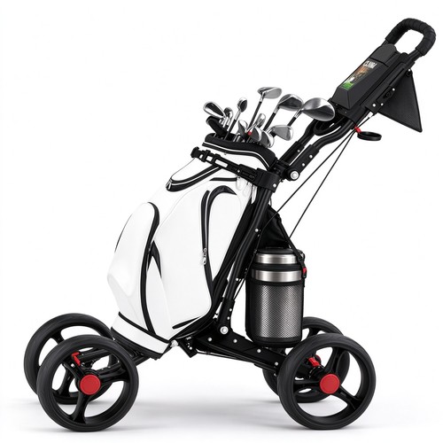 Wheel golf push - 4, cart