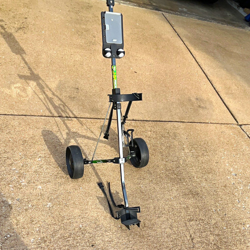 Wheel push pull golf cart - 3-wheel, push/pull