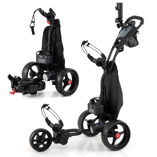 Electric golf push cart - electric,